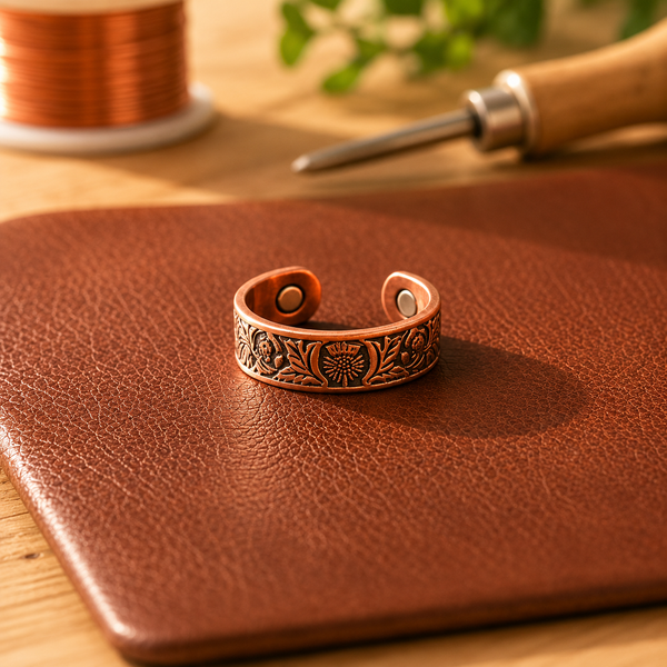 Anillo de Cobre Bole de María