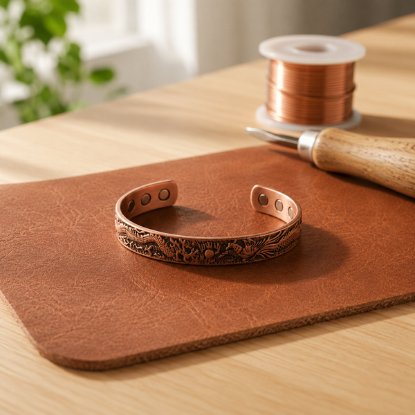 Pulsera de Cobre Loam de María