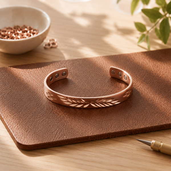 Pulsera de Cobre Lunar de María