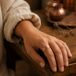 Anillo de Cobre Band de María