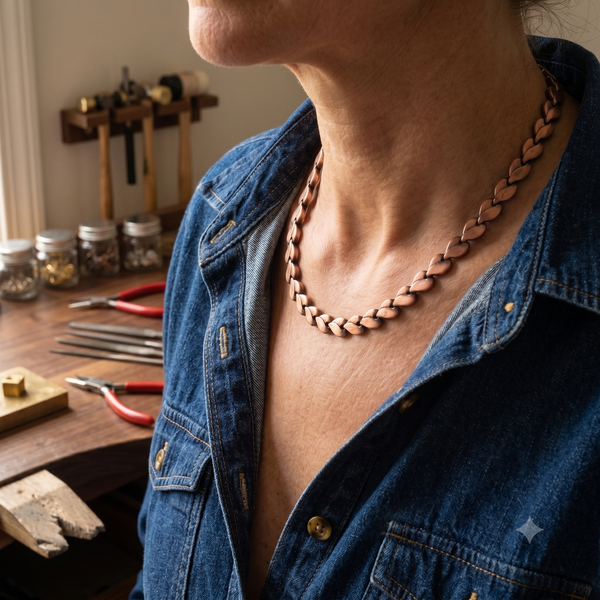 Collar de Cobre Briar de María