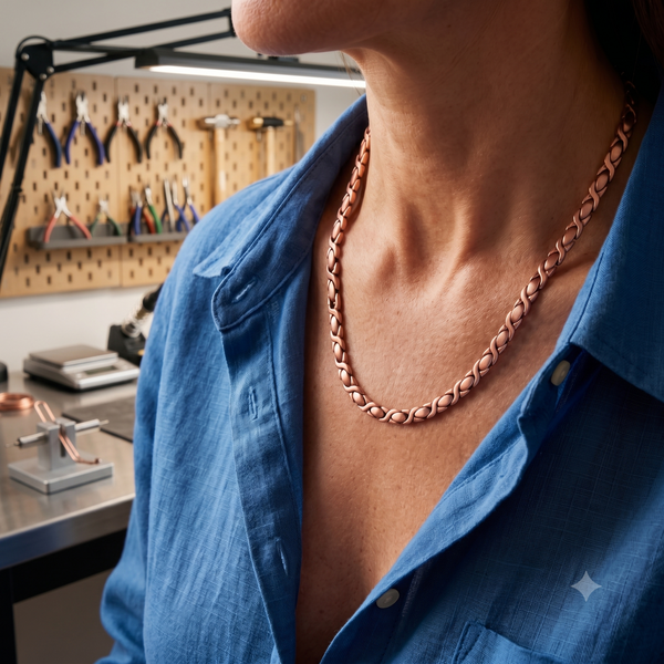 Collar de Cobre Cedar de María