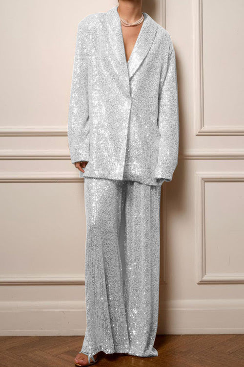 Chaqueta de Traje con Lentejuelas Maxwell