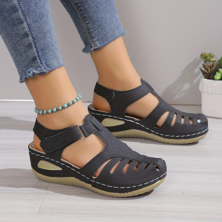 Leni – Sandalias de confort con suave elevación