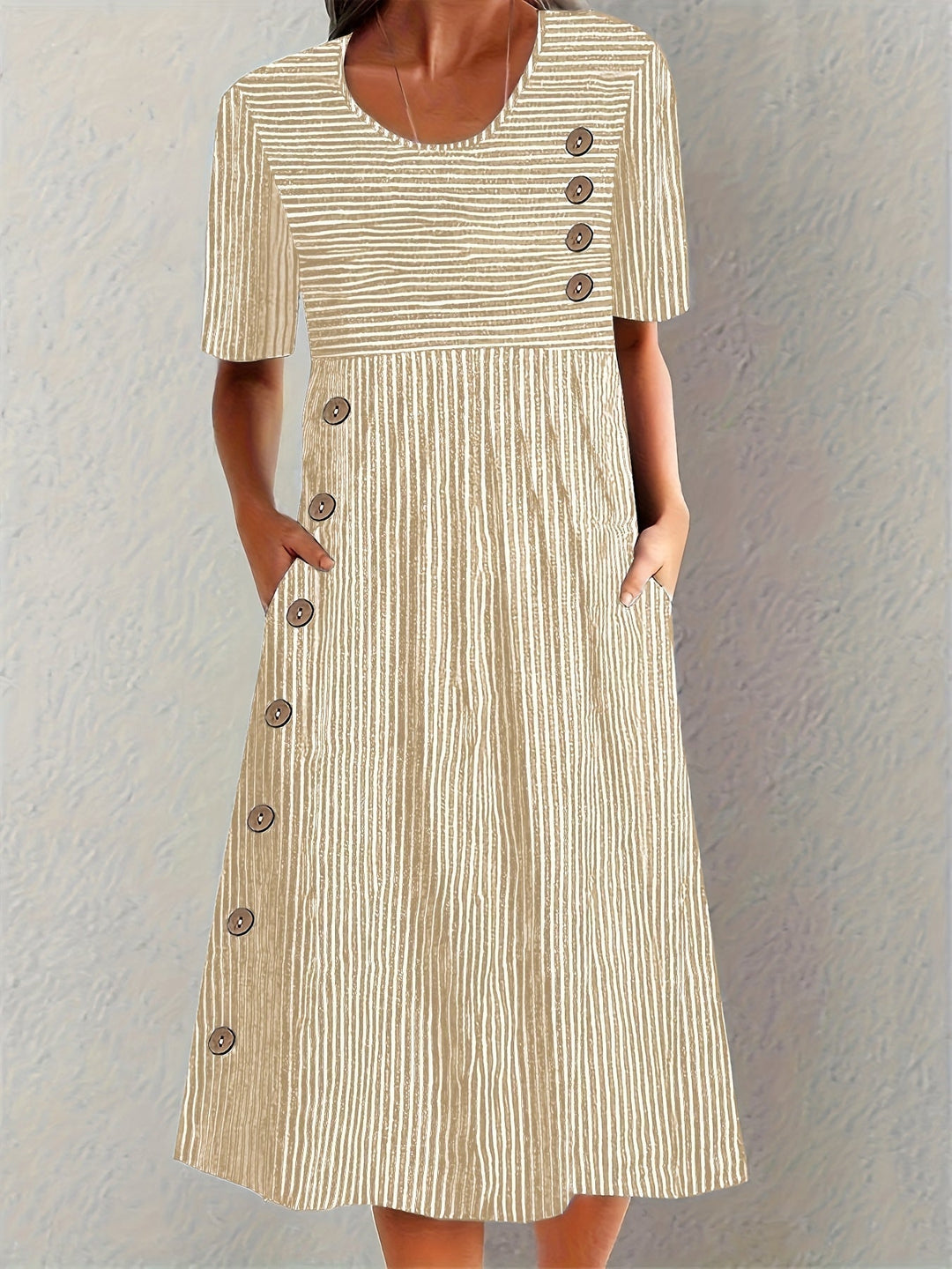 Sofía™ | Vestido de verano a rayas