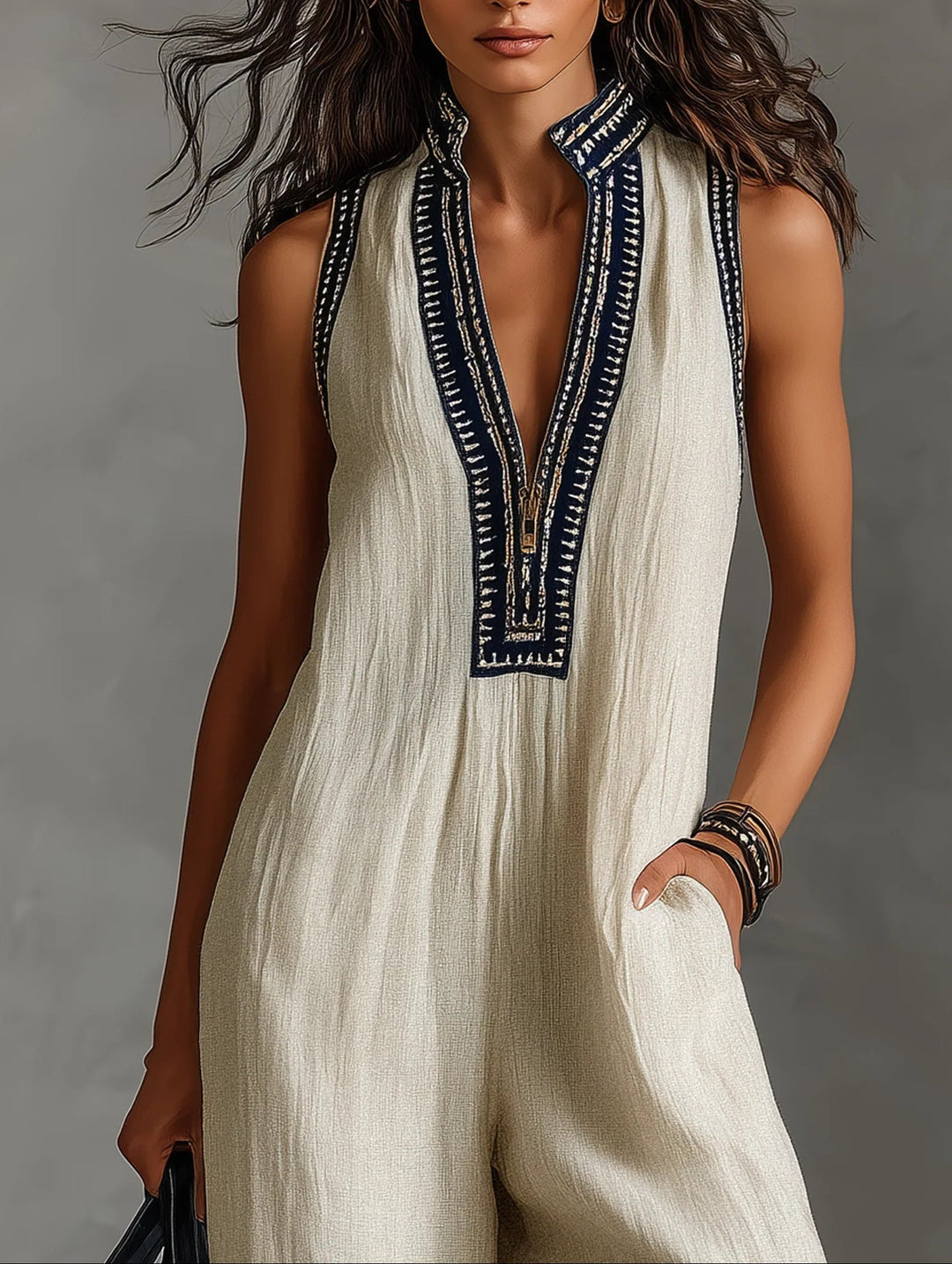 Mono Lila de Cuello Alto