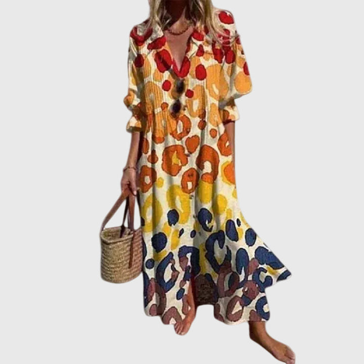 Zariah – Elegante vestido largo de estilo bohemio