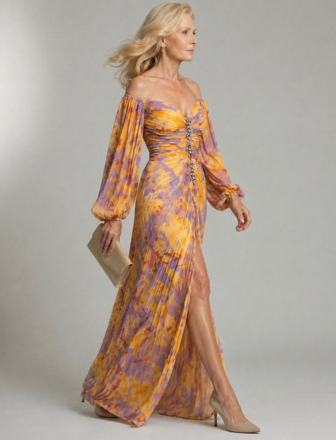 Ellis & Johnson™ | Vestido Elegante con Escote en V