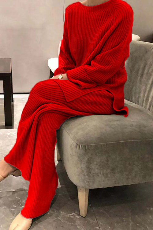 Conjunto de Suéter de Punto Sofía