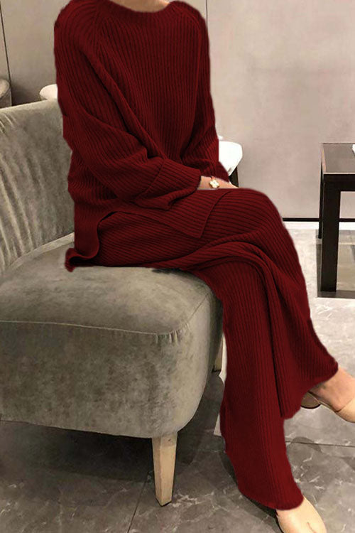 Conjunto de Suéter de Punto Sofía
