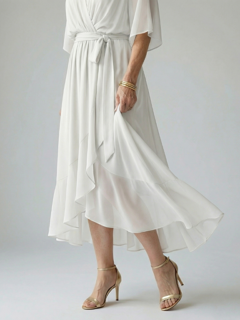 Elric | Vestido Midi con Caída
