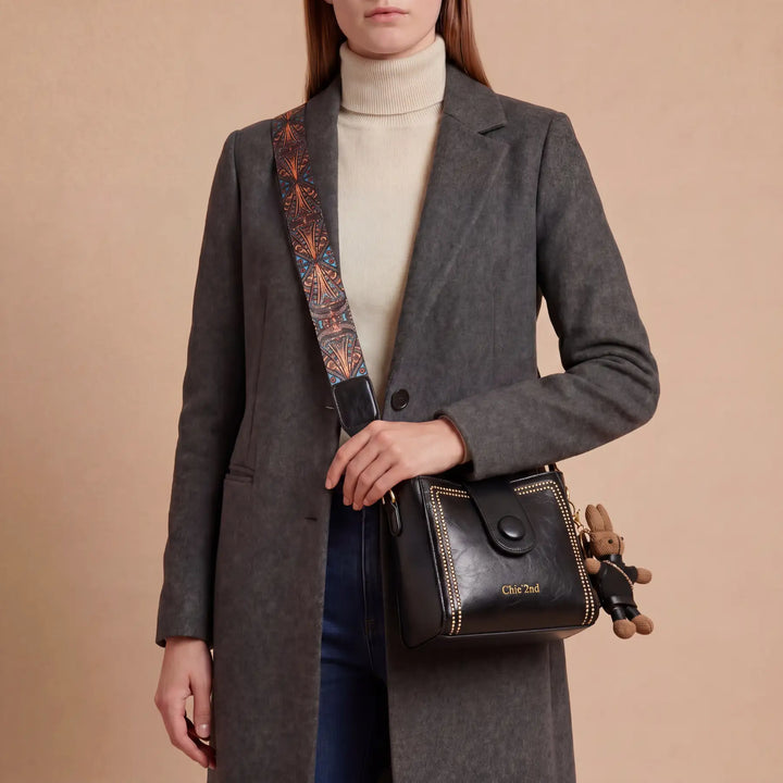 Bolso tipo Satchel + Muñeco Arion de obsequio