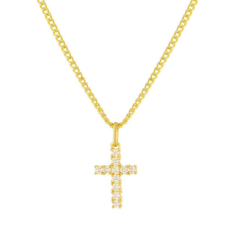 EXCLUSIV | Collar Elegante con Cruz