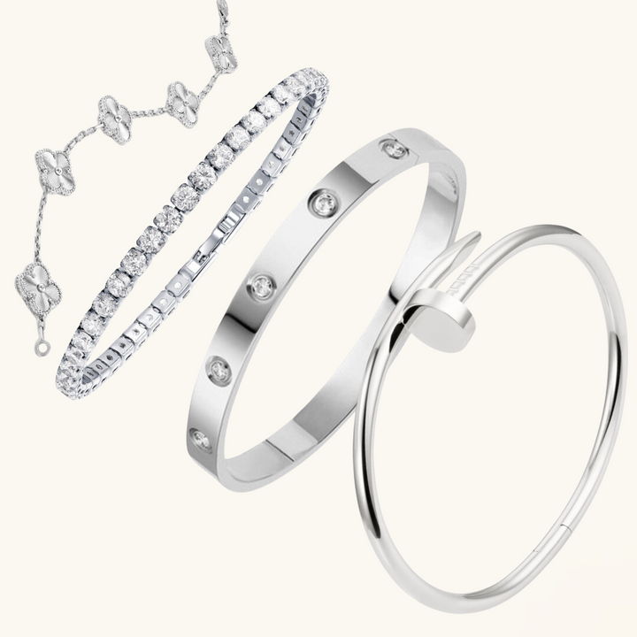 Conjunto de Pulseras de 4 Piezas 'Silvio'