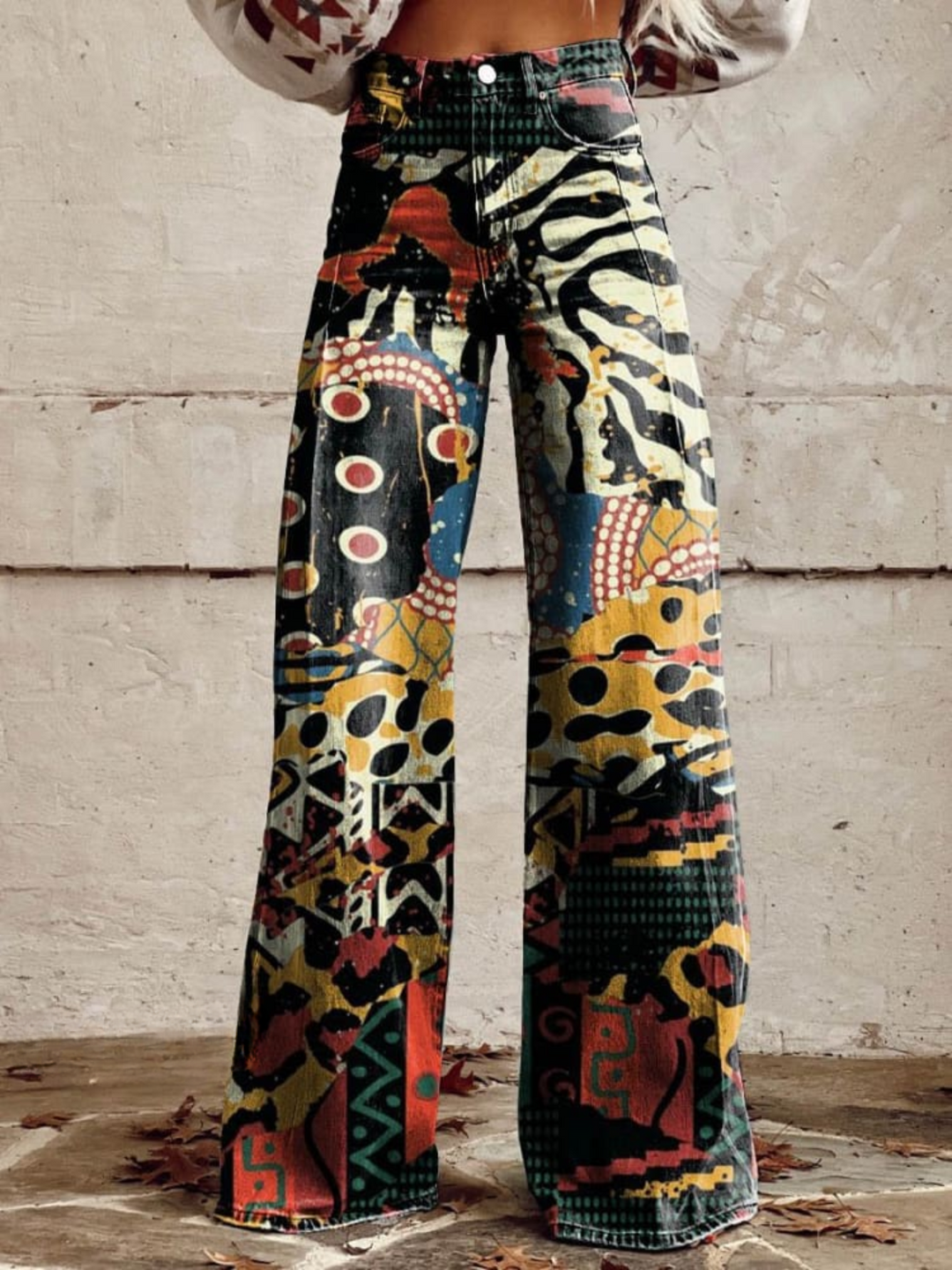 Élodie - Pantalones Anchos Chic