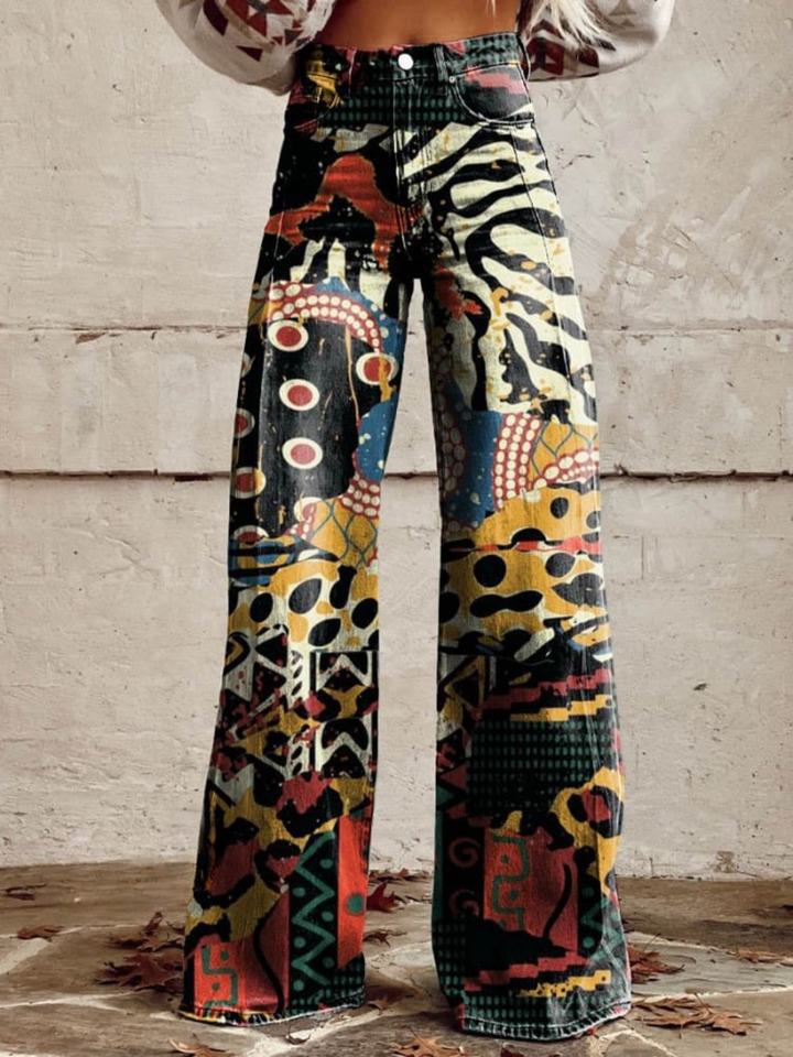 Élodie - Pantalones Anchos Chic