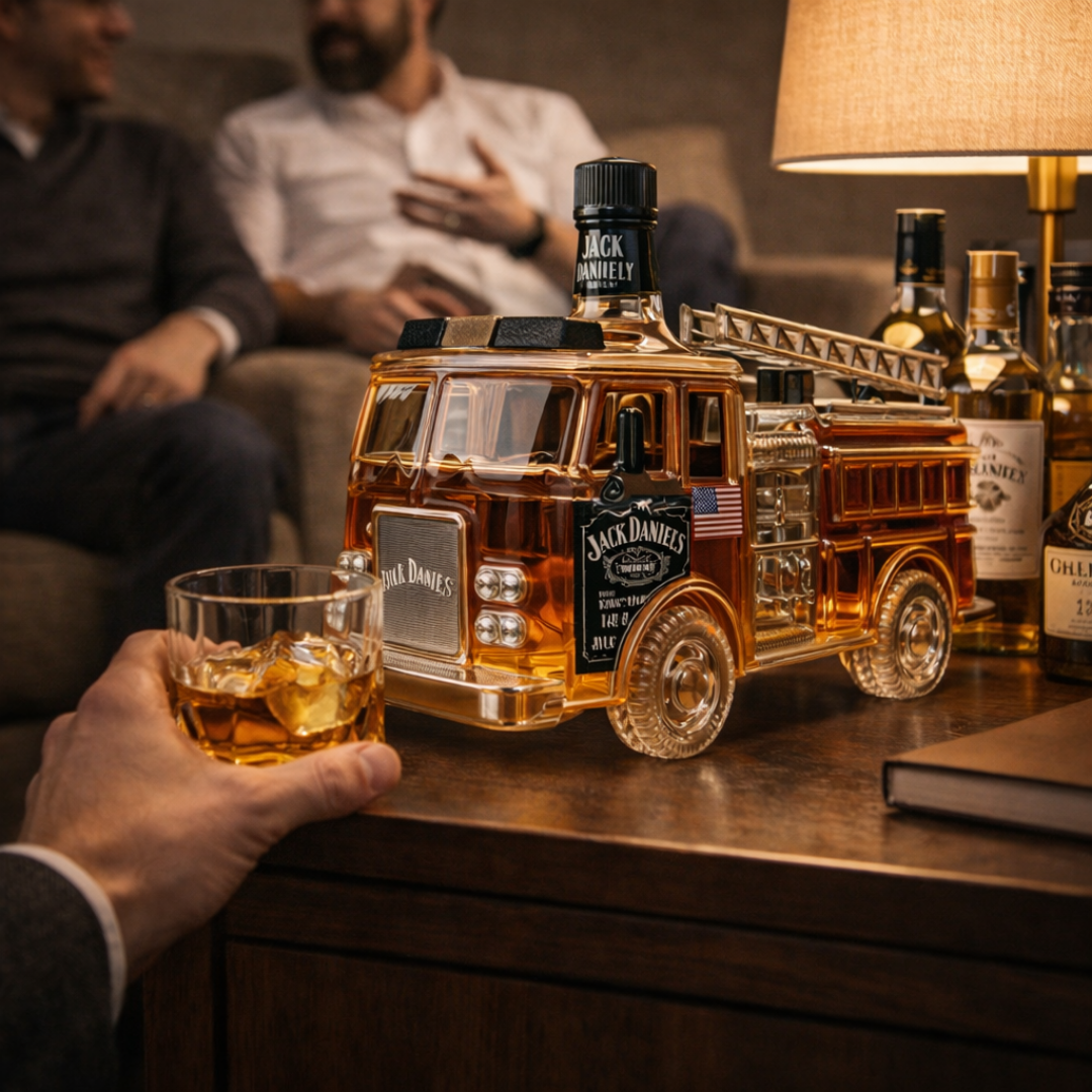 Decantador de Whisky - Edición Bomberos