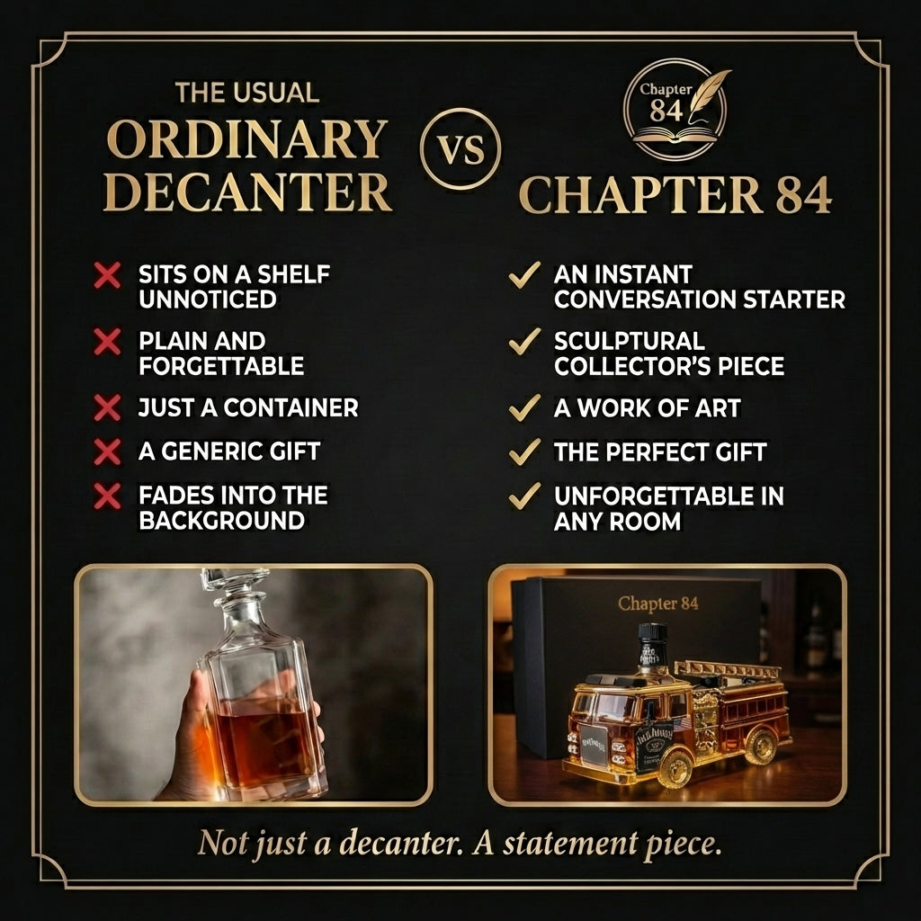 Decantador de Whisky - Edición Bomberos
