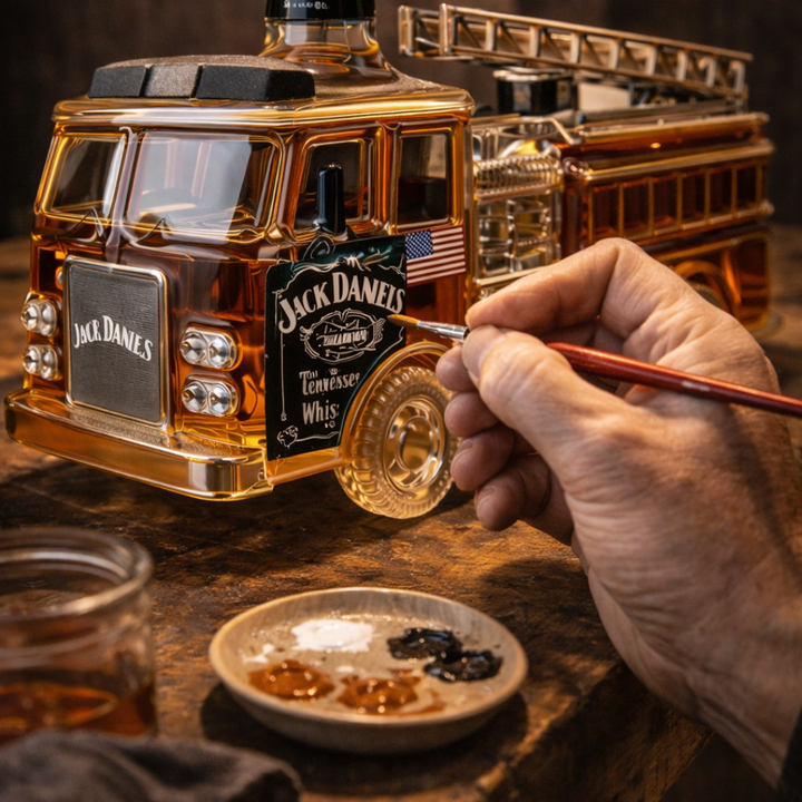 Decantador de Whisky - Edición Bomberos
