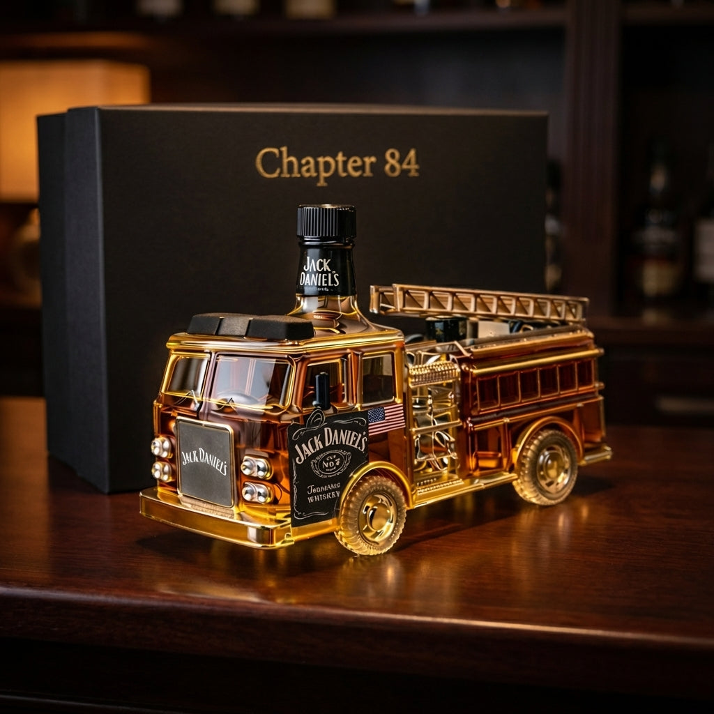 Decantador de Whisky - Edición Bomberos