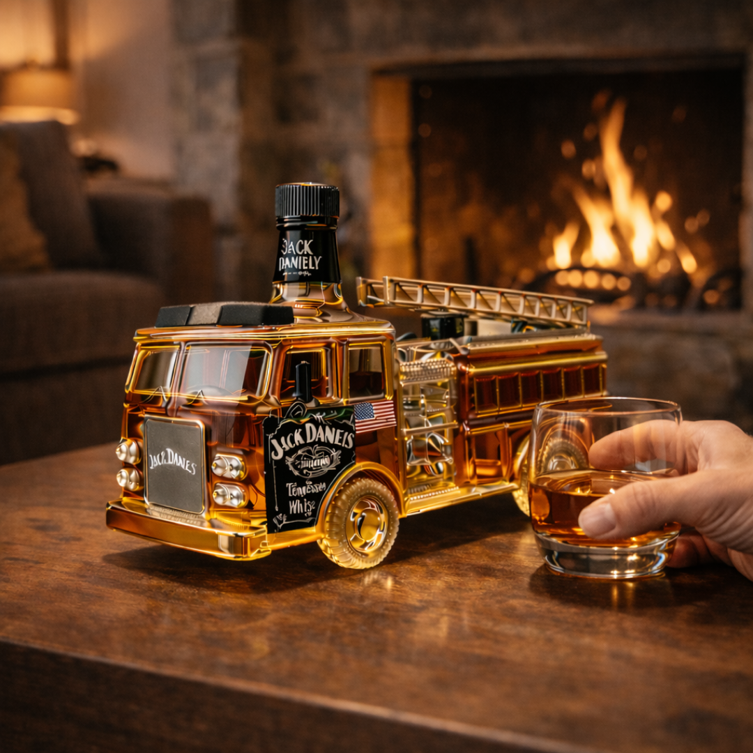 Decantador de Whisky - Edición Bomberos