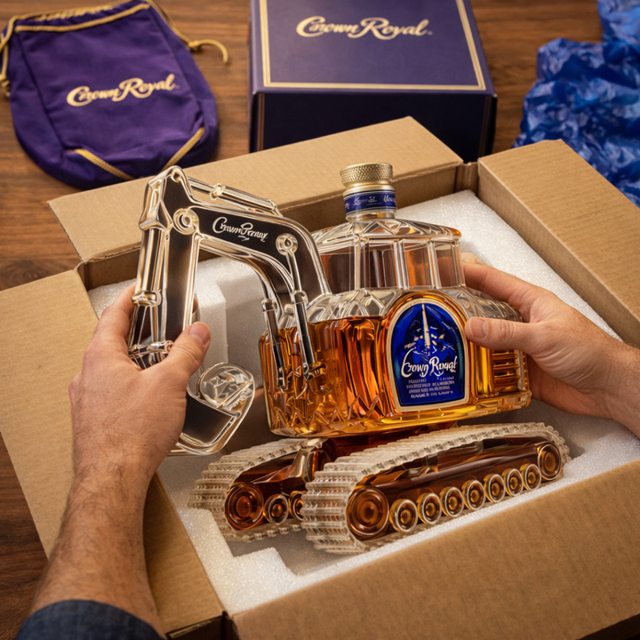 Decantador de Whisky - Edición Excavadora
