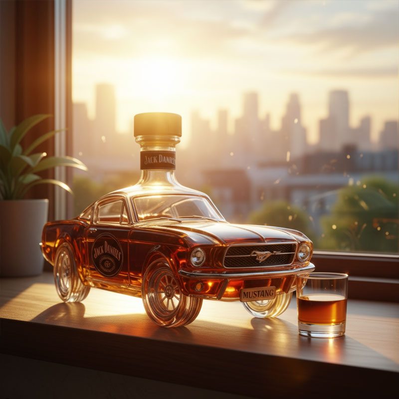 Decantador de Whisky - Edición Mustang