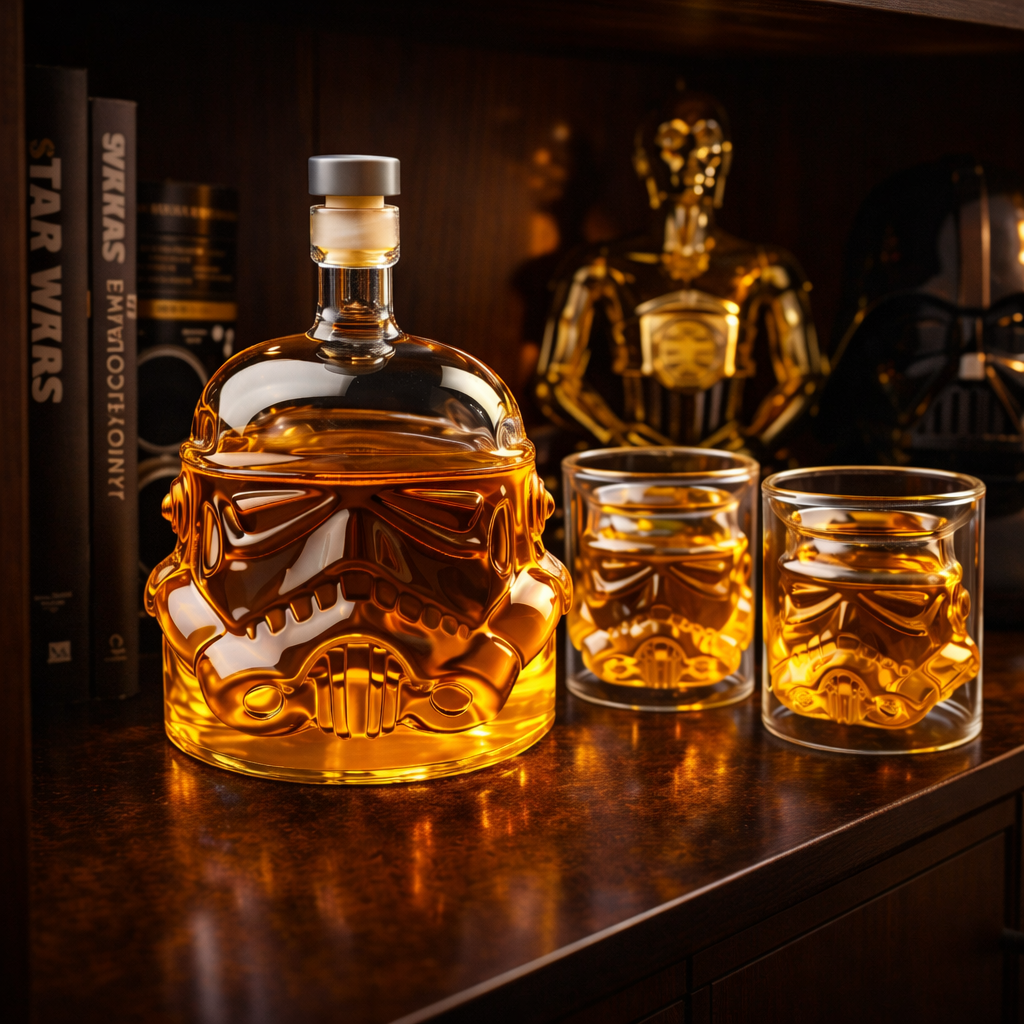 Decantador de Whisky - Set con Decantador y Vasos