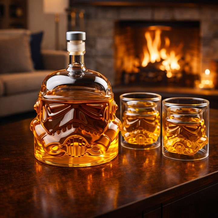 Decantador de Whisky - Set con Decantador y Vasos