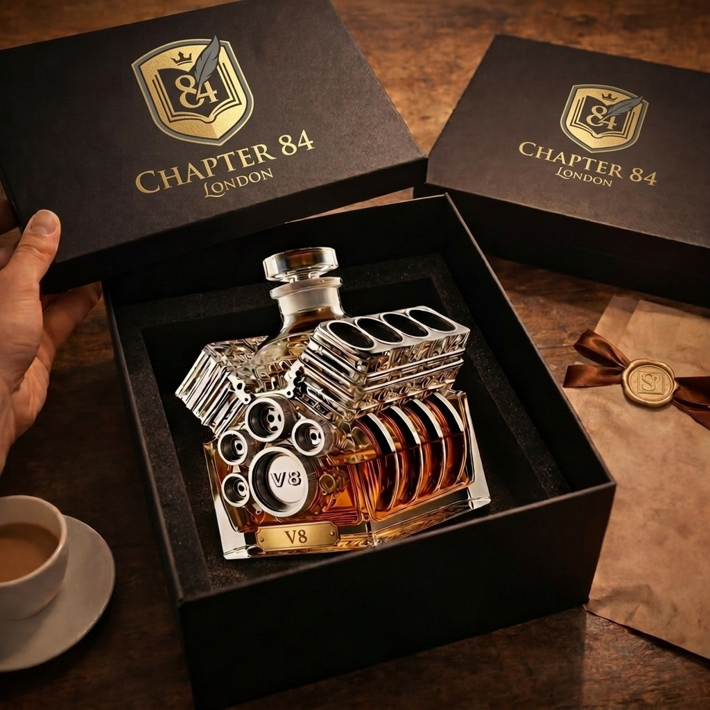 Decantador de Whisky - Edición Motor V8