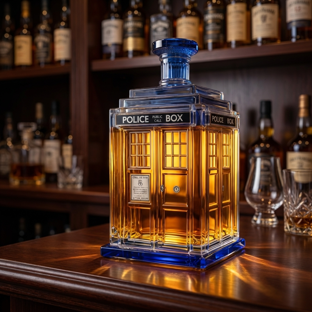 Decantador de Whisky - Edición Especial Policía