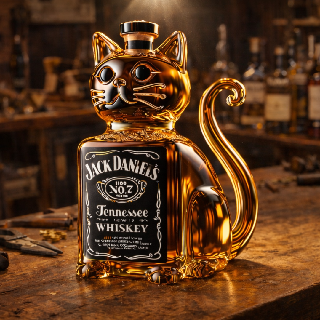 Decantador de Whisky - Edición Gato