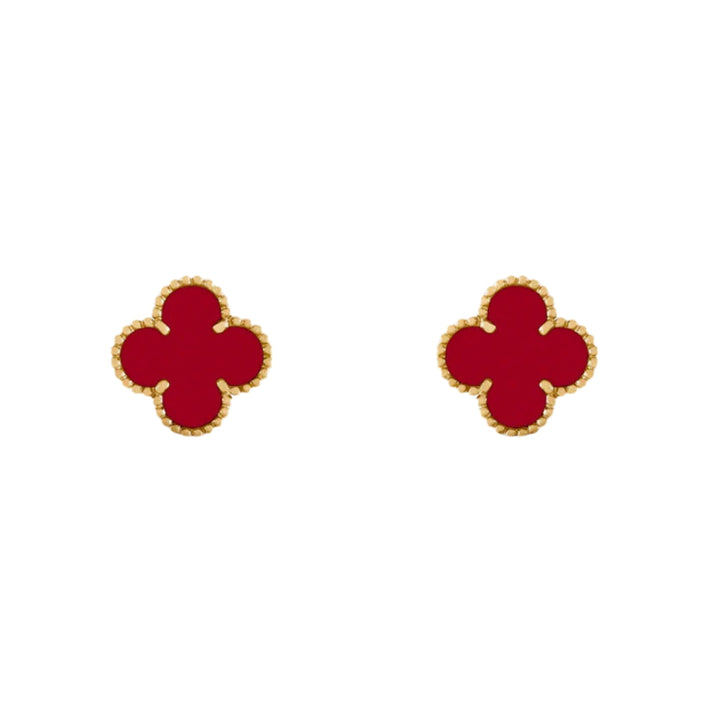 CLOVER | Aretes Rojos