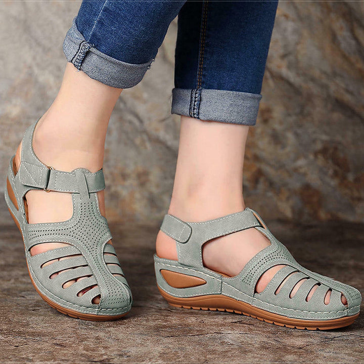 Leni – Sandalias de confort con suave elevación