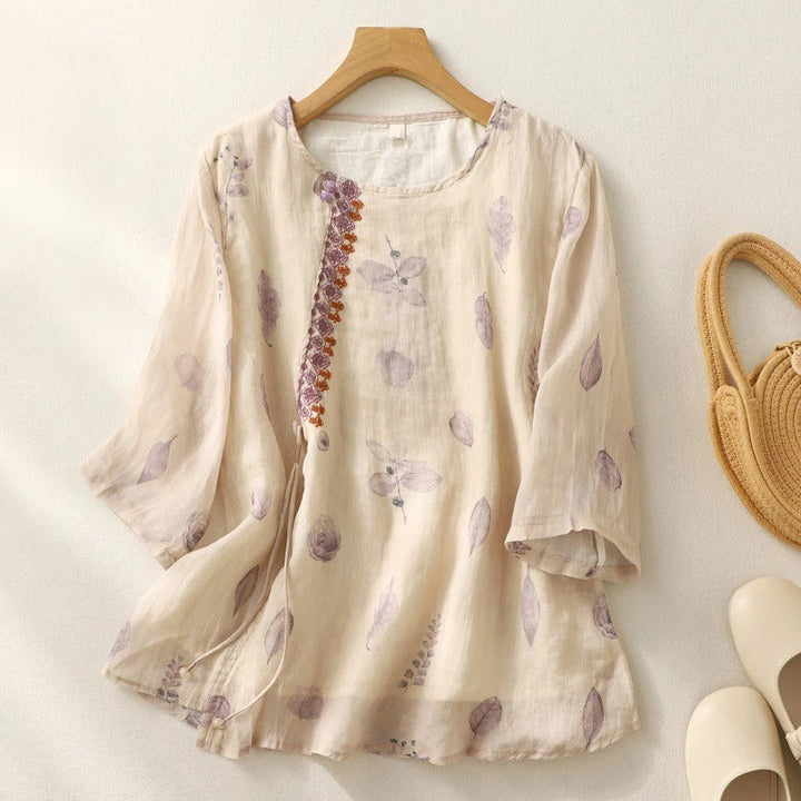 Noelle™ | Blusa Floral Casual