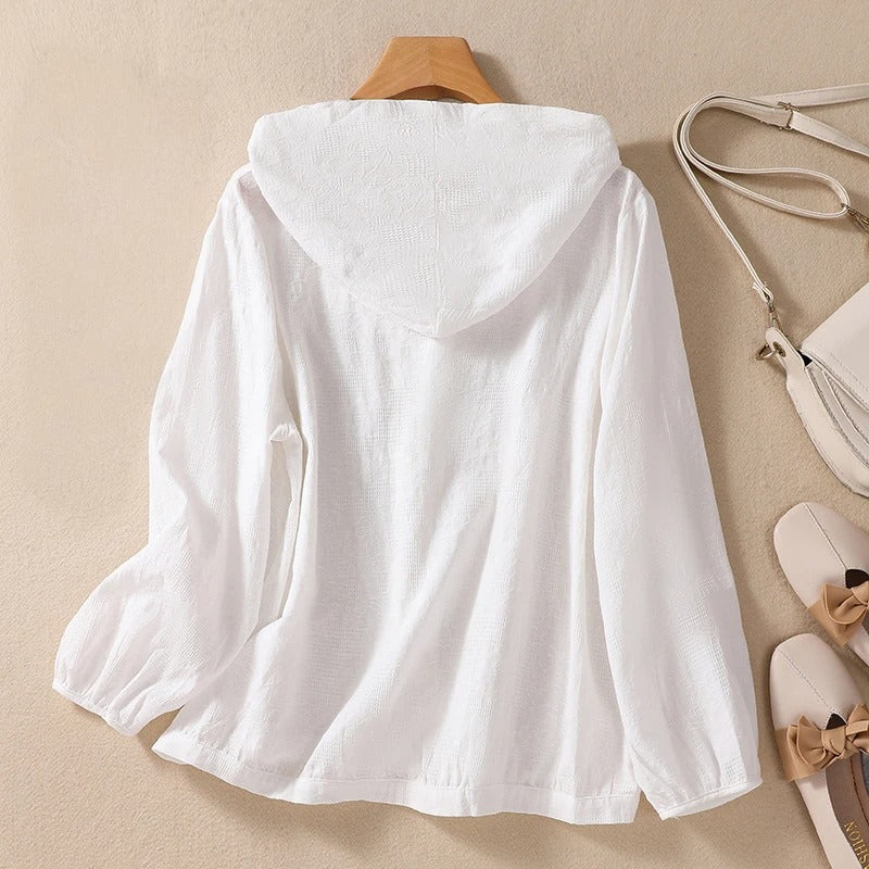 Mia™ | Camisa con Capucha Casual