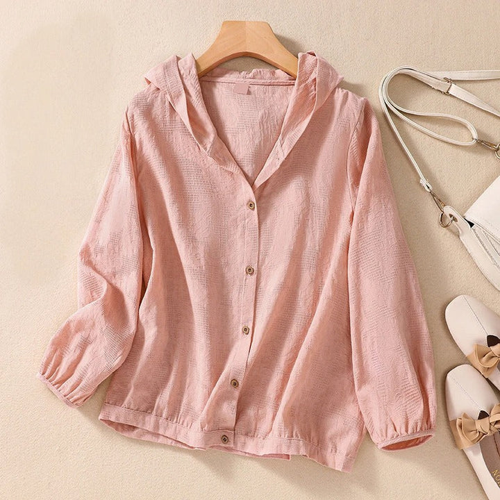 Mia™ | Camisa con Capucha Casual