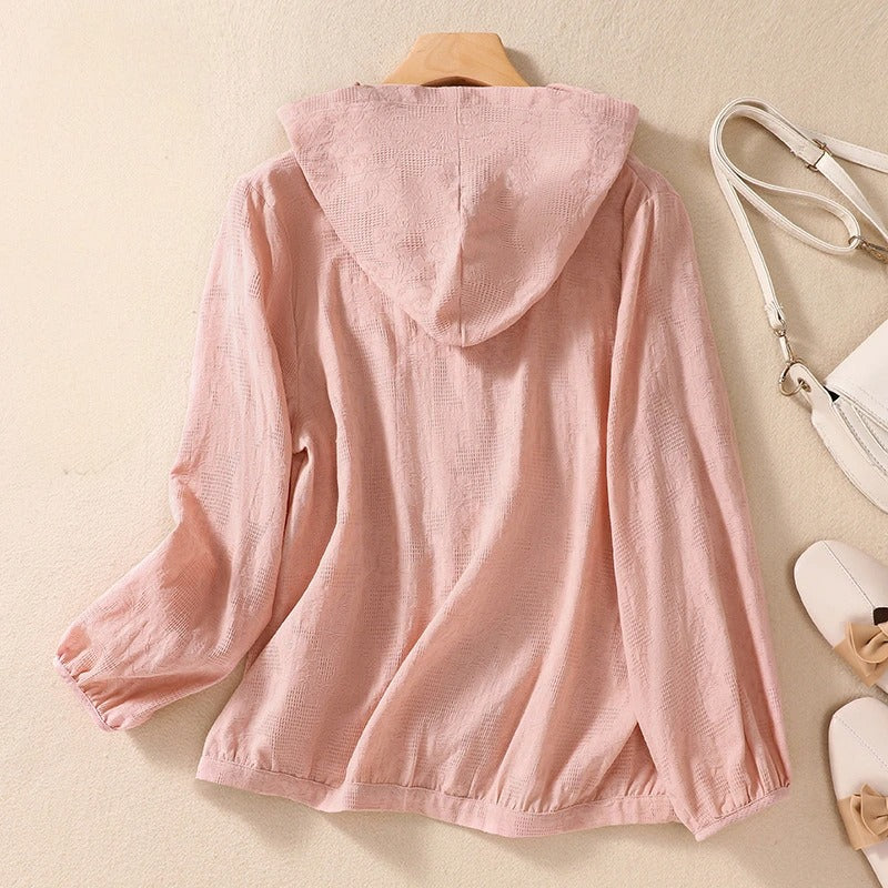 Mia™ | Camisa con Capucha Casual