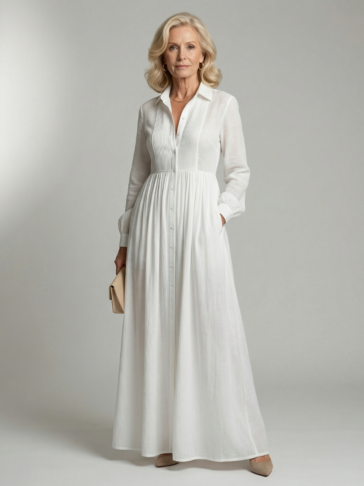 Ellis & Johnson™ | Vestido Maxi Soft Flow