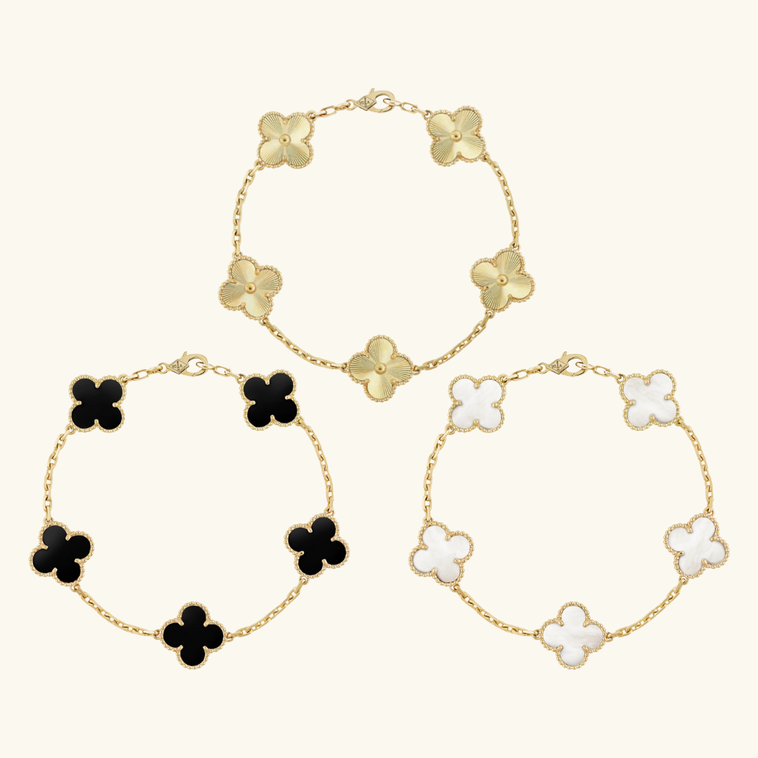CLOVER | Paquete Bestseller de 3 Piezas en Oro