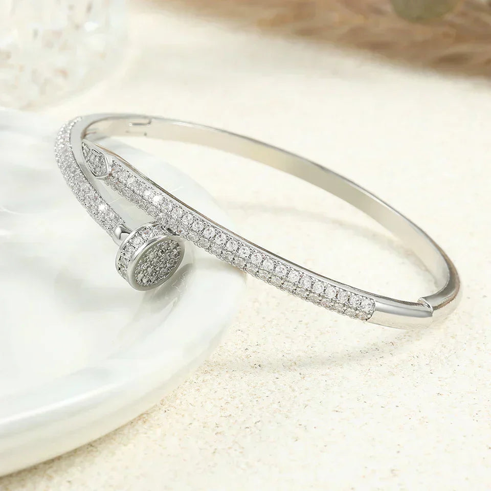 SPIKE | Pulsera Completa de Diamantes