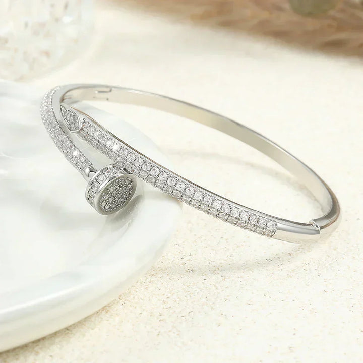 SPIKE | Pulsera Completa de Diamantes