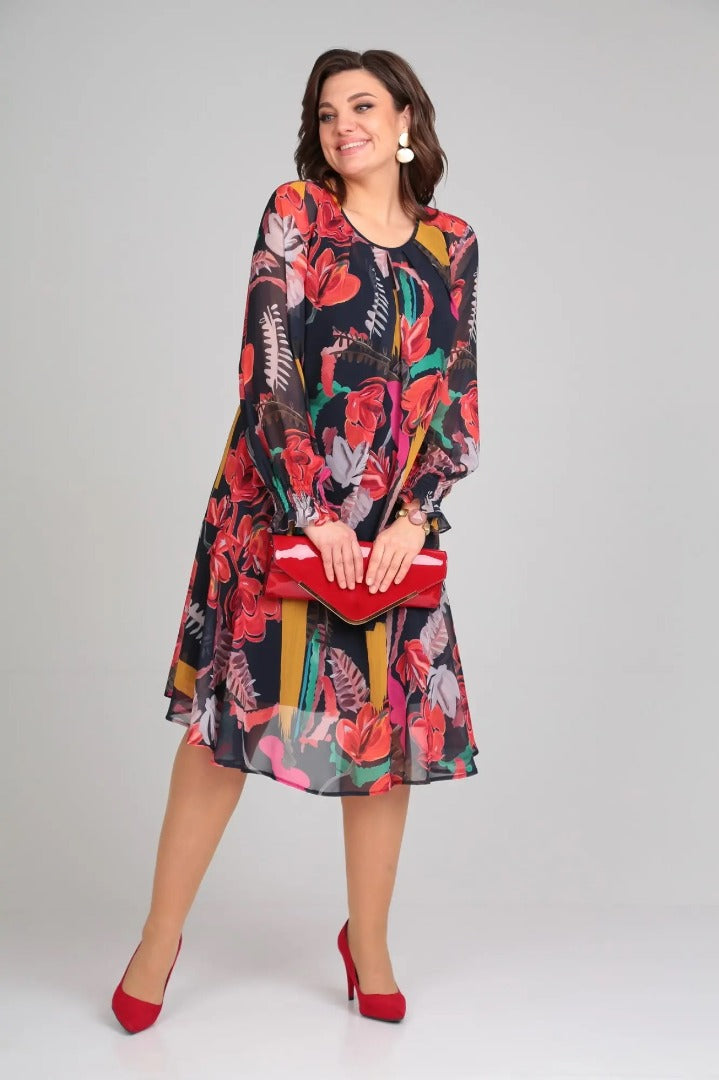 Floride – Elegante vestido floral