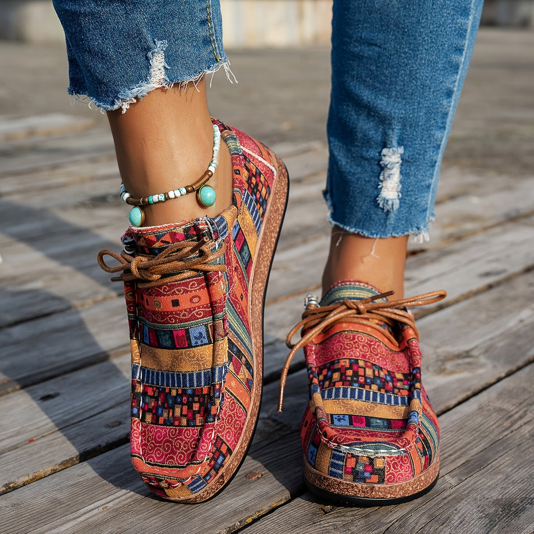 Zapatos Estampado Patchwork™ | Diseño único con estilo atrevido