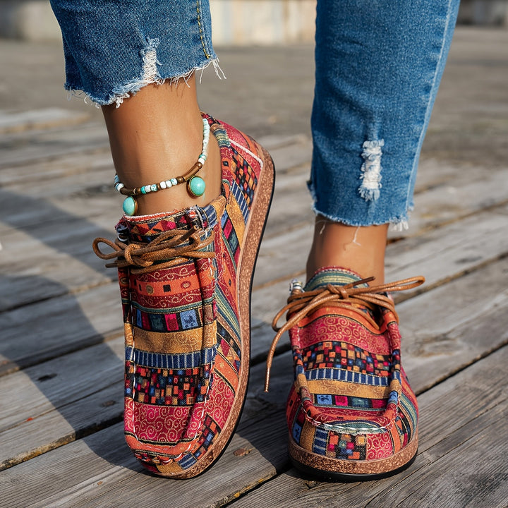 Zapatos Estampado Patchwork™ | Diseño único con estilo atrevido