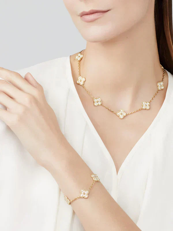 CLOVER | Pulsera de Oro Prestige