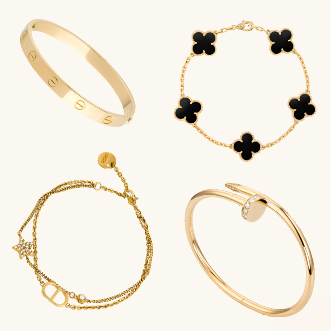 Set de Pulseras de 4 Piezas 'Sofía'