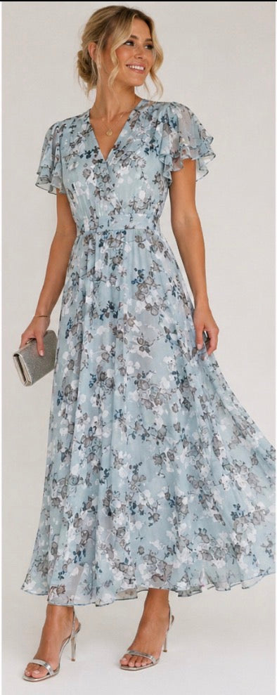 Ellis & Johnson™ | Vestido Glamuroso con Cobertura para el Abdomen