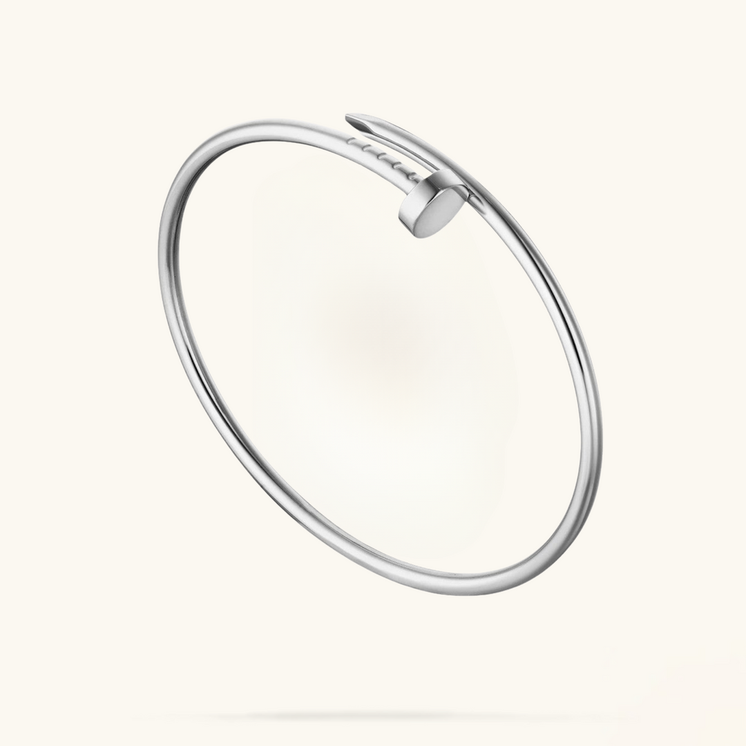 SPIKE | Pulsera fina de plata