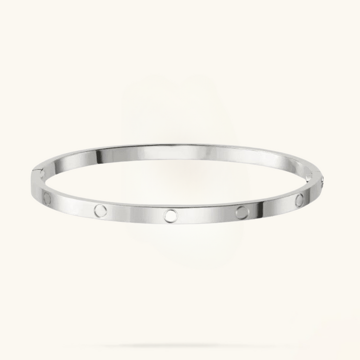 ETERNIDAD | Pulsera Delgada de Plata